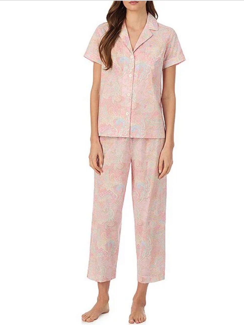 NWT Lauren Ralph Lauren PJ Set Large